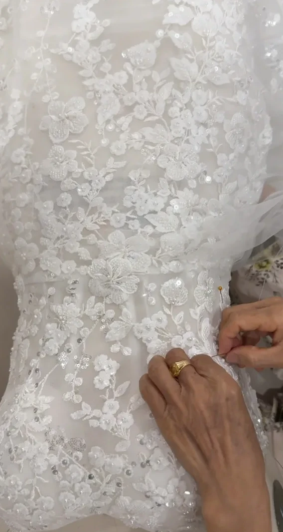 Video ngắn LAM’S Bridal — Váy may đo online cho Cô dâu Mỹ.#mayvaycuoi,#codau,#vaycuoithietke,#ma
