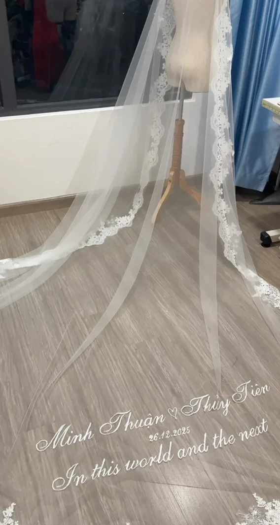Video ngắn LAM’S Bridal — Custom-made bridal veils, handcrafted just for you. #veilcustomade , #