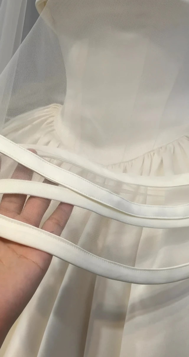 Video ngắn LAM’S Bridal — Veil viền satin dài 3,5m hai tầng che mặt